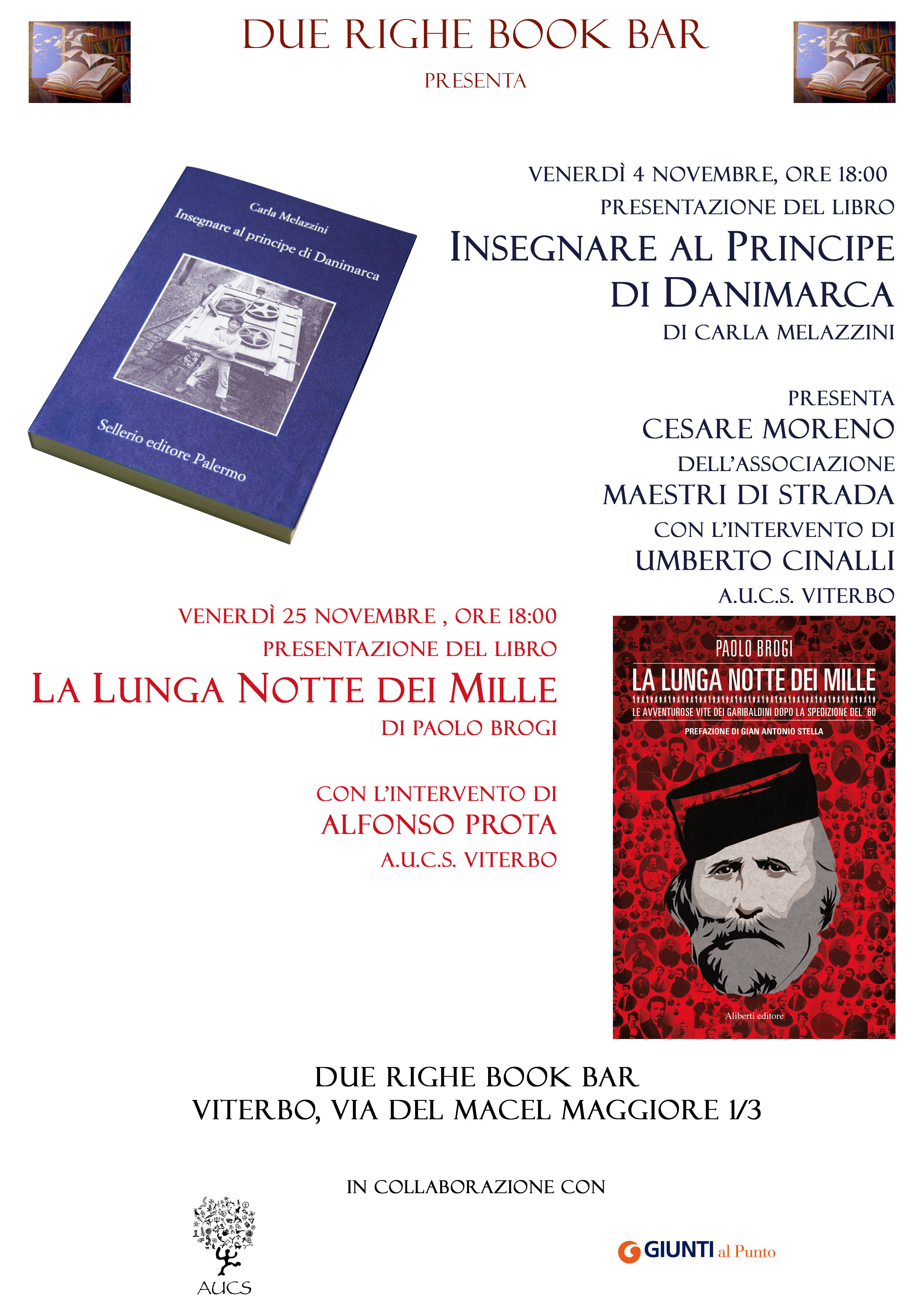 Viterbo, il libro di Carla Melazzini e poi i Mille Brogi.info