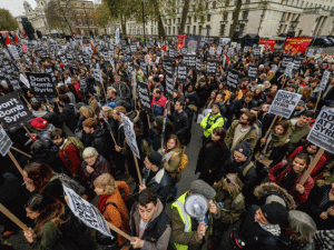 Manif Londra 3